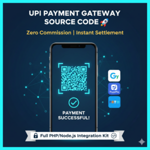 UPI Payment Gateway Source Code - Full PHP/Node.js Integration Kit